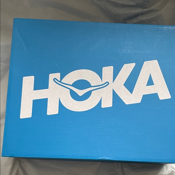 Hoka Y Clifton 9 Youth Sneakers in Orange and Blue Size-7 MD NWT - Picture 5 of 12